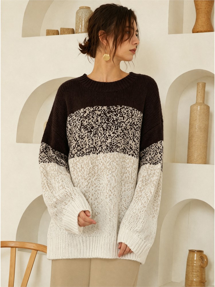 Winter Clothing For Plus Size Women - Suéter Feminino Plus Size Casual de