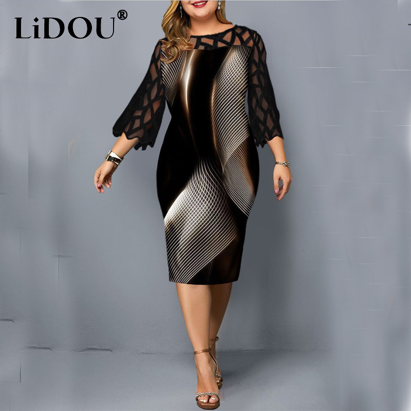Winter Clothing For Plus Size Women - Outono inverno moda sexy design plus