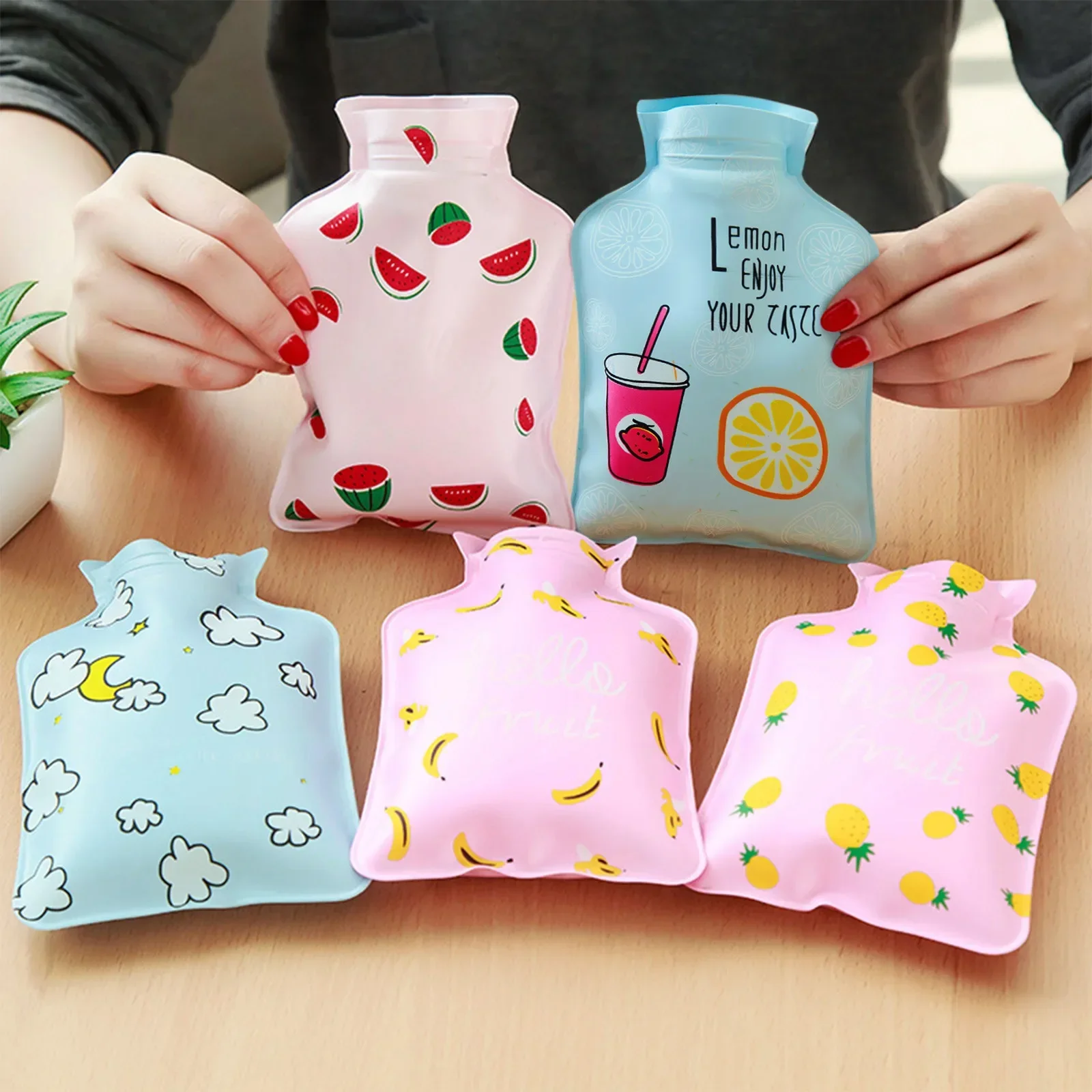 Hand Warmer Reusable - 1pc portátil mini garrafa de água