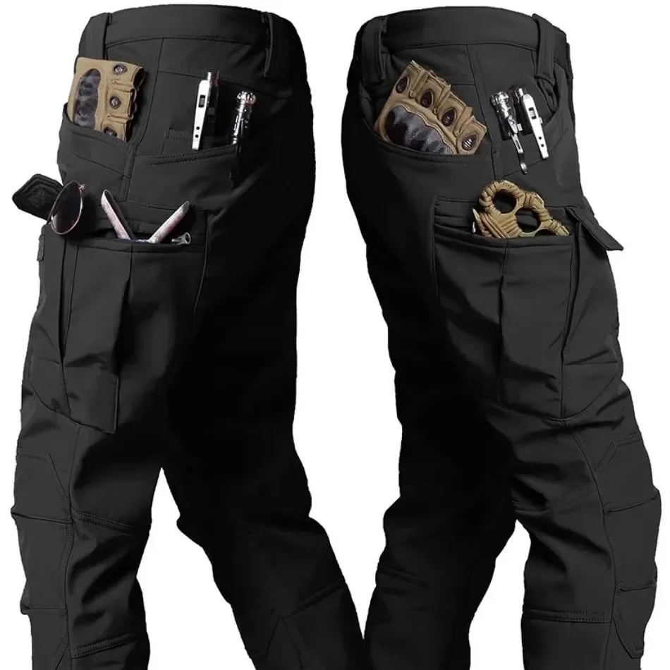 Winter Clothing Trends 2026 - Calças Cargo Táticas Masculinas 2026 Impermeáveis