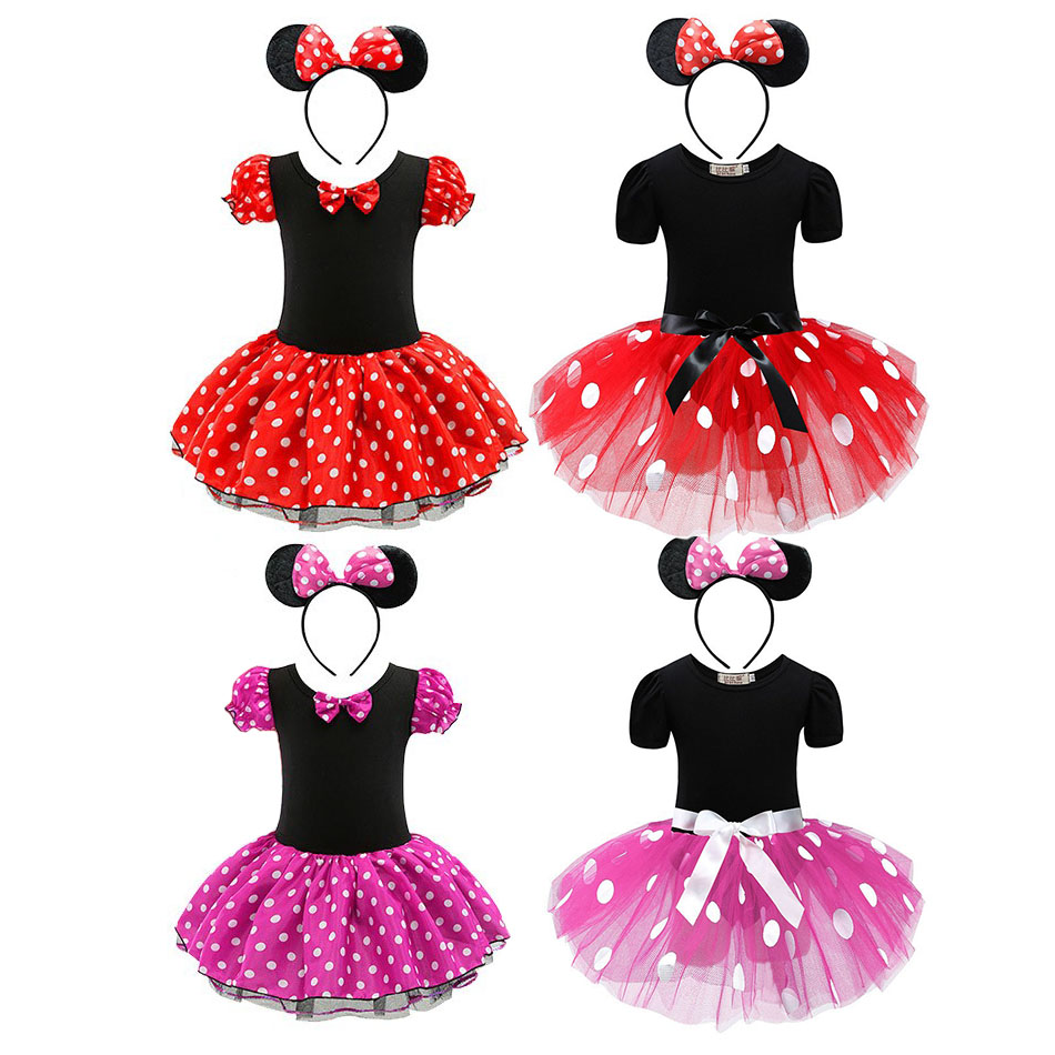 Winter Clothing Storage - Vestido Cartoon Mouse das Bebés, Ballet