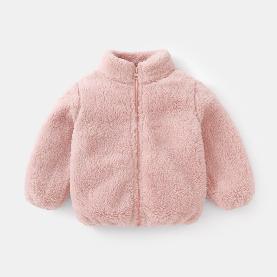 Winter Clothing Toddler - Casaco de Pelúcia Infantil Unissex de