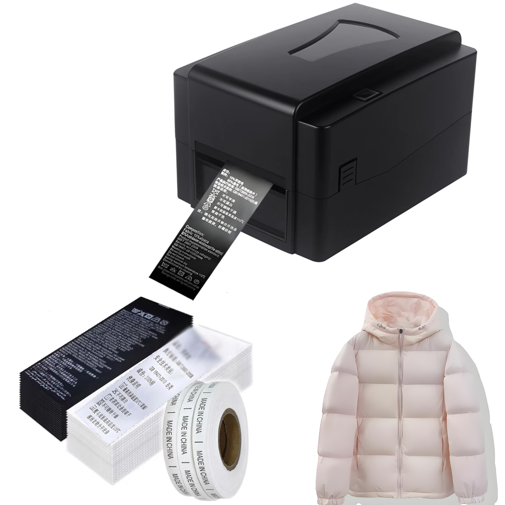 Winter Clothing Label - Máquina de Impressão de Etiquetas com