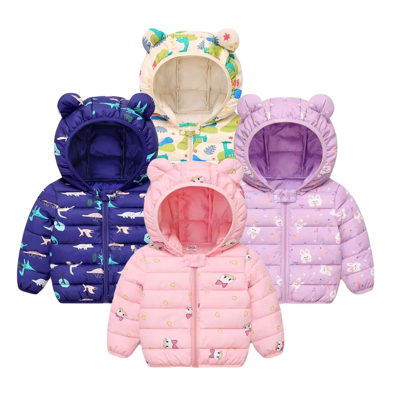 Winter Clothing Toddler - Casaco de algodão infantil, jaqueta com