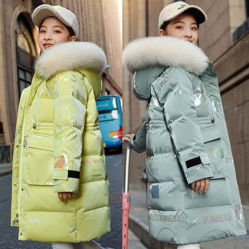 Winter Clothing Toddler - 5 to14 anos meninas jaqueta de