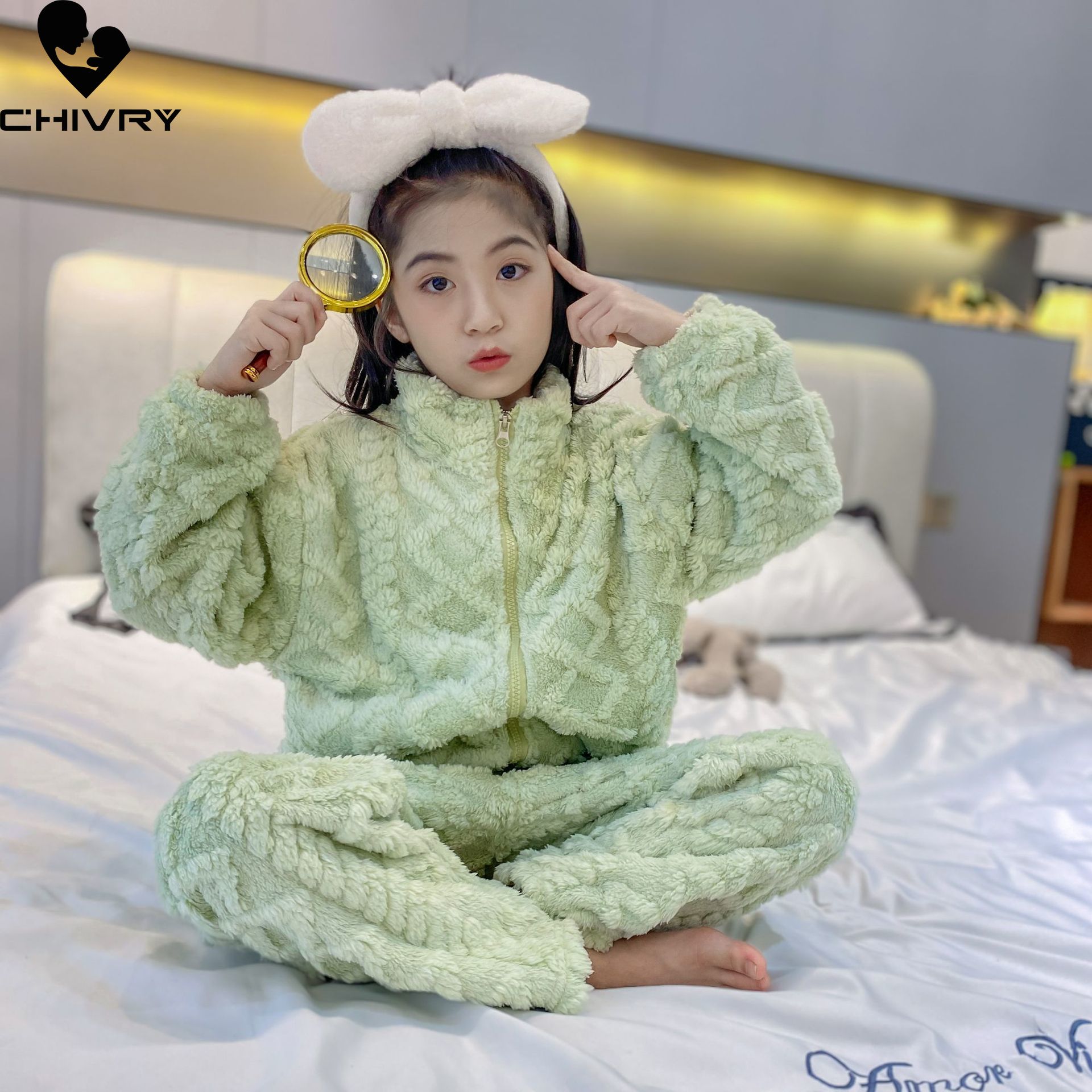 Pijama de flanela engrossado p - Winter Clothing Toddler avaliação e preço