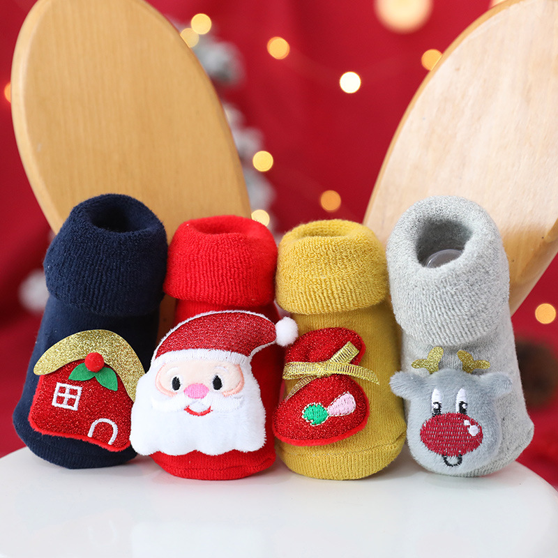 Meias de Natal para Bebês, Que - Winter Clothing Activities For Toddlers avaliação e preço