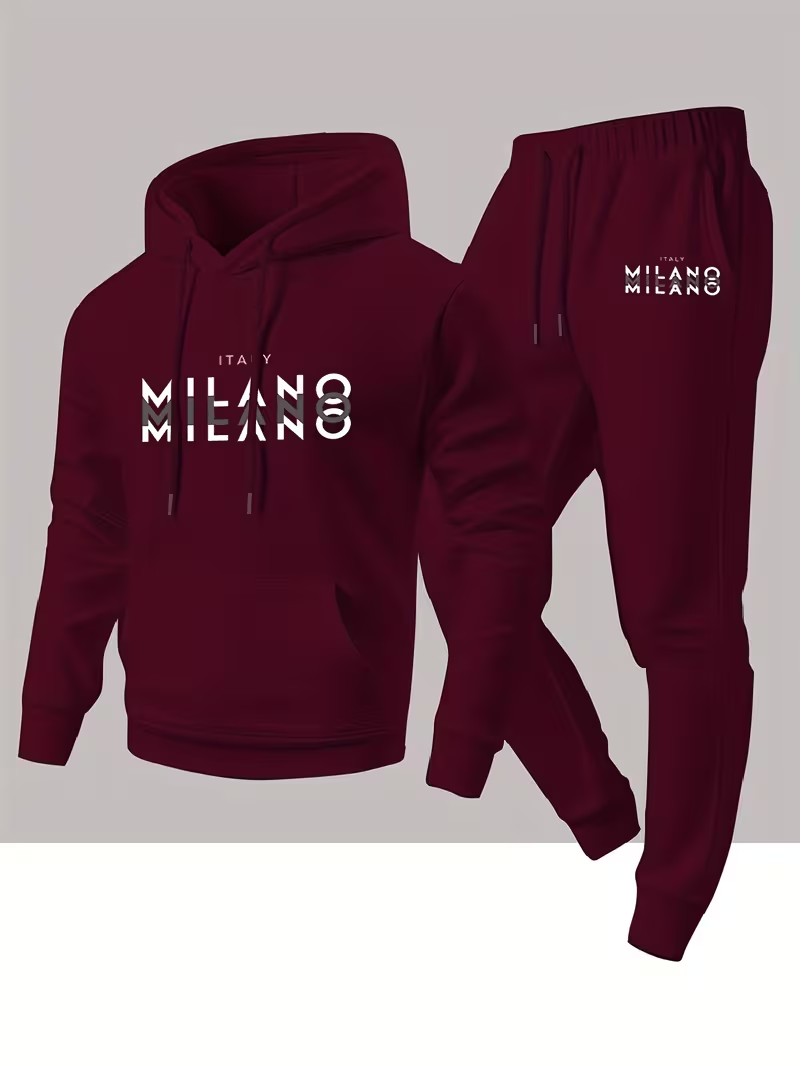 Conjunto Masculino de Moletom  - Warm Winter Clothing avaliação e preço