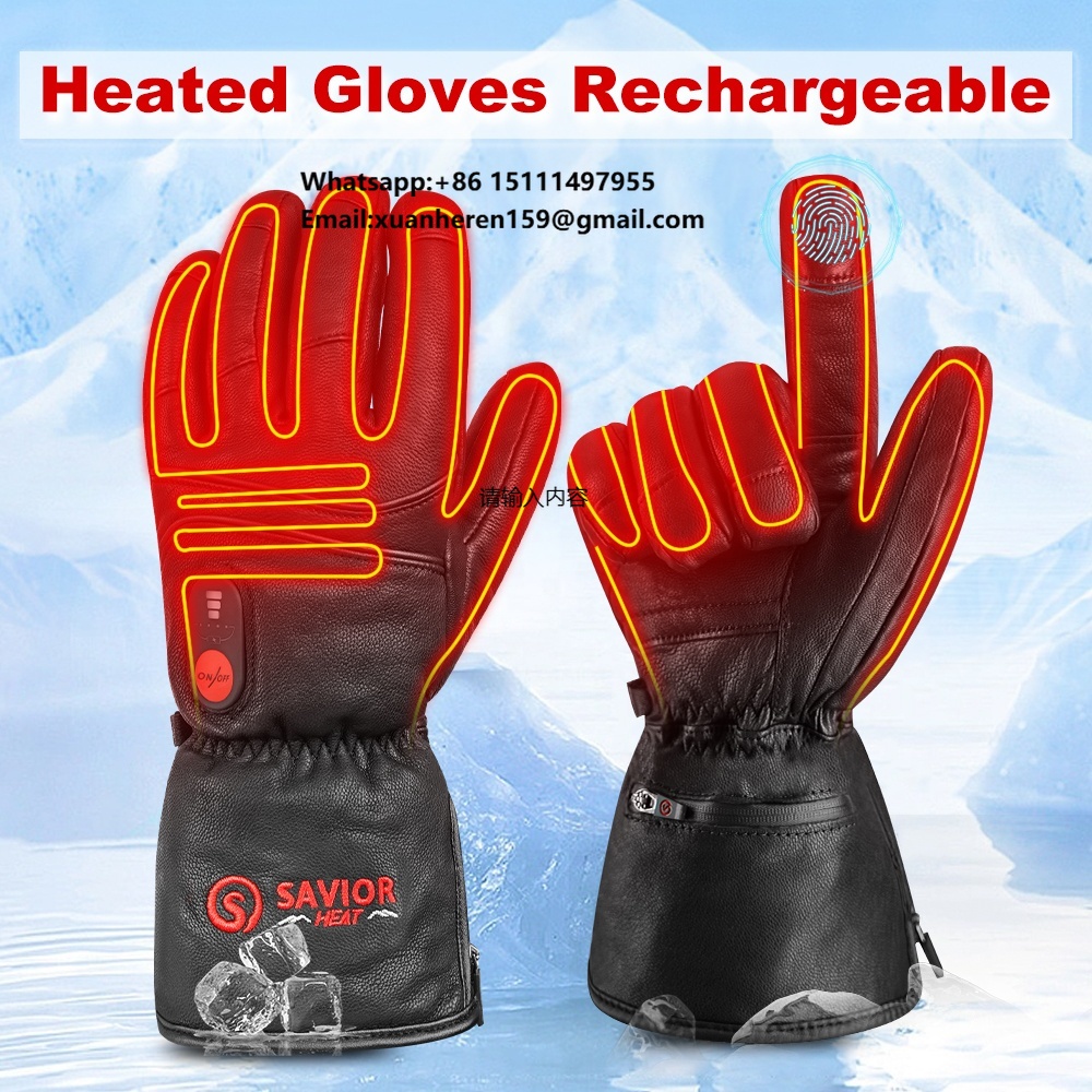 Luvas de Couro Aquecidas para  - Heated Gloves Electric avaliação e preço