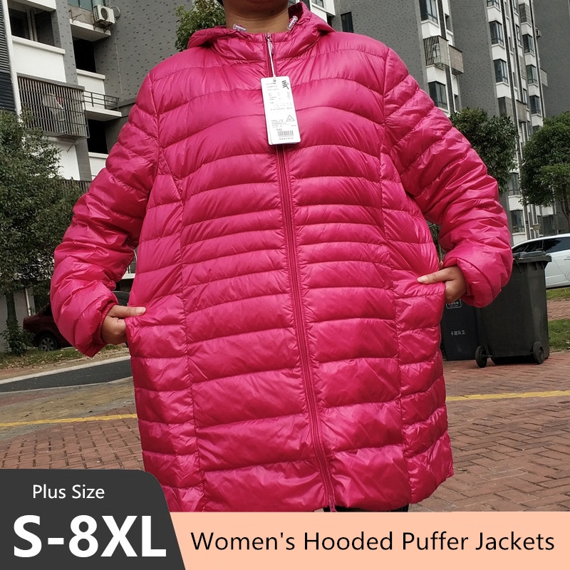 Plus size 5xl 6xl 7xl feminino - Winter Clothing For Plus Size Women avaliação e preço
