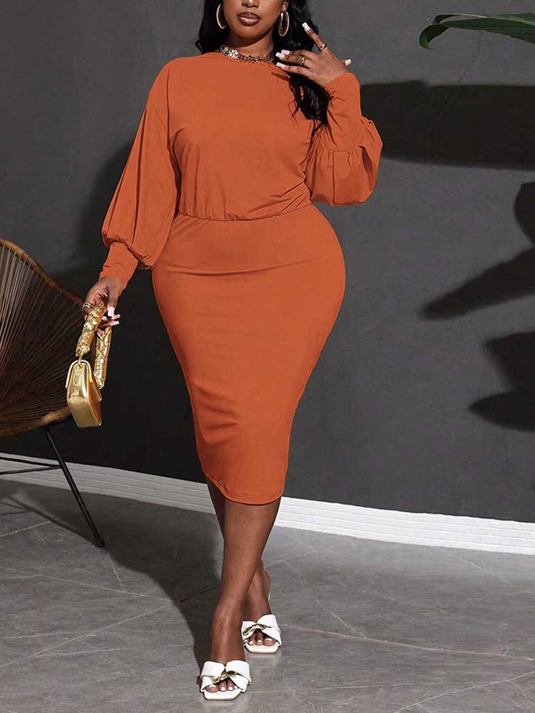Vestido laranja feminino saind - Winter Clothing For Plus Size Women avaliação e preço