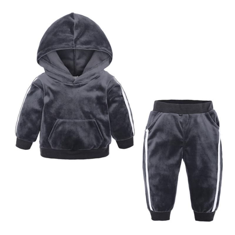 2023 novo bebê veludo com capu - Winter Clothing Activities For Toddlers avaliação e preço