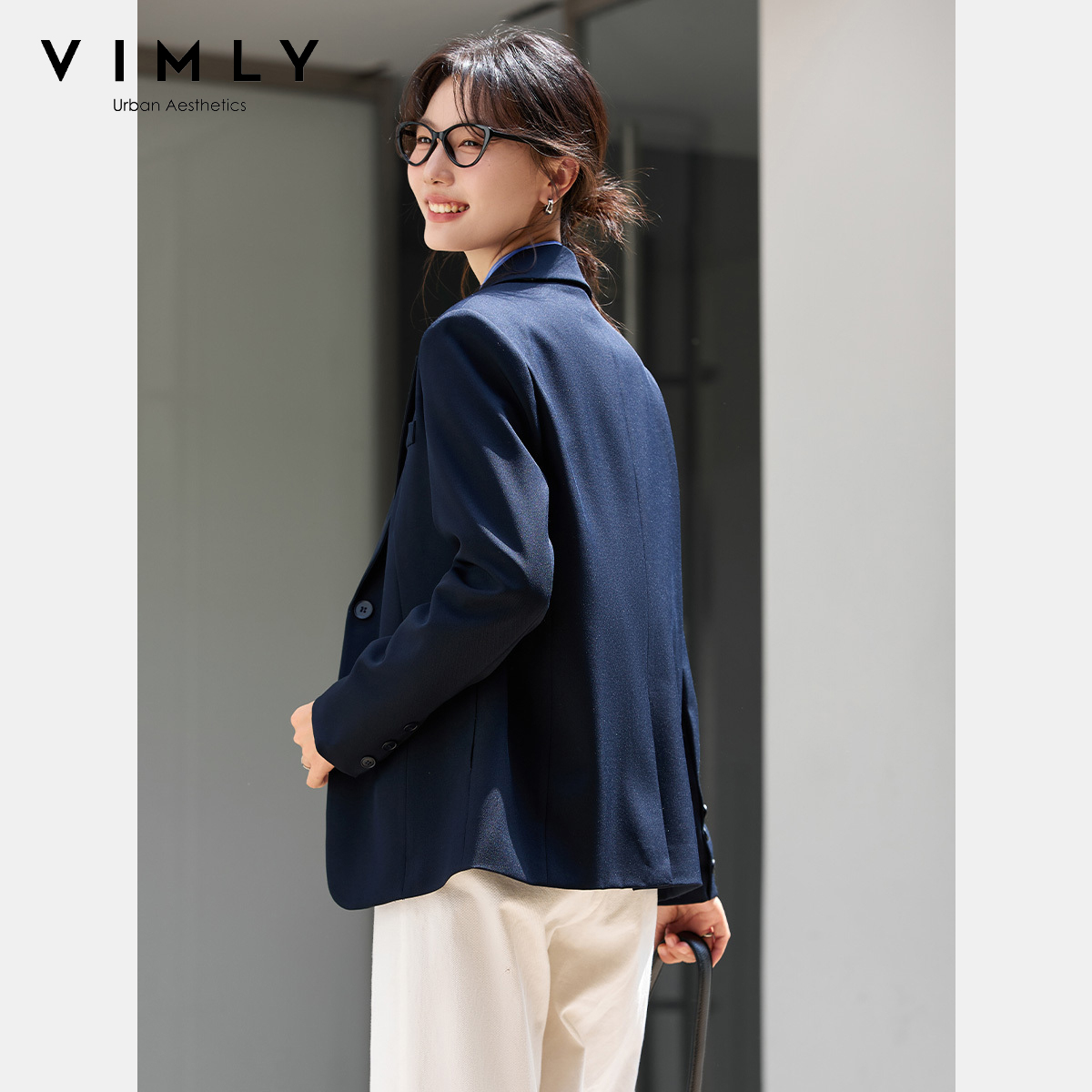 Jaquetas Femininas VIMLY Azul  - Winter Clothing Trends 2026 avaliação e preço