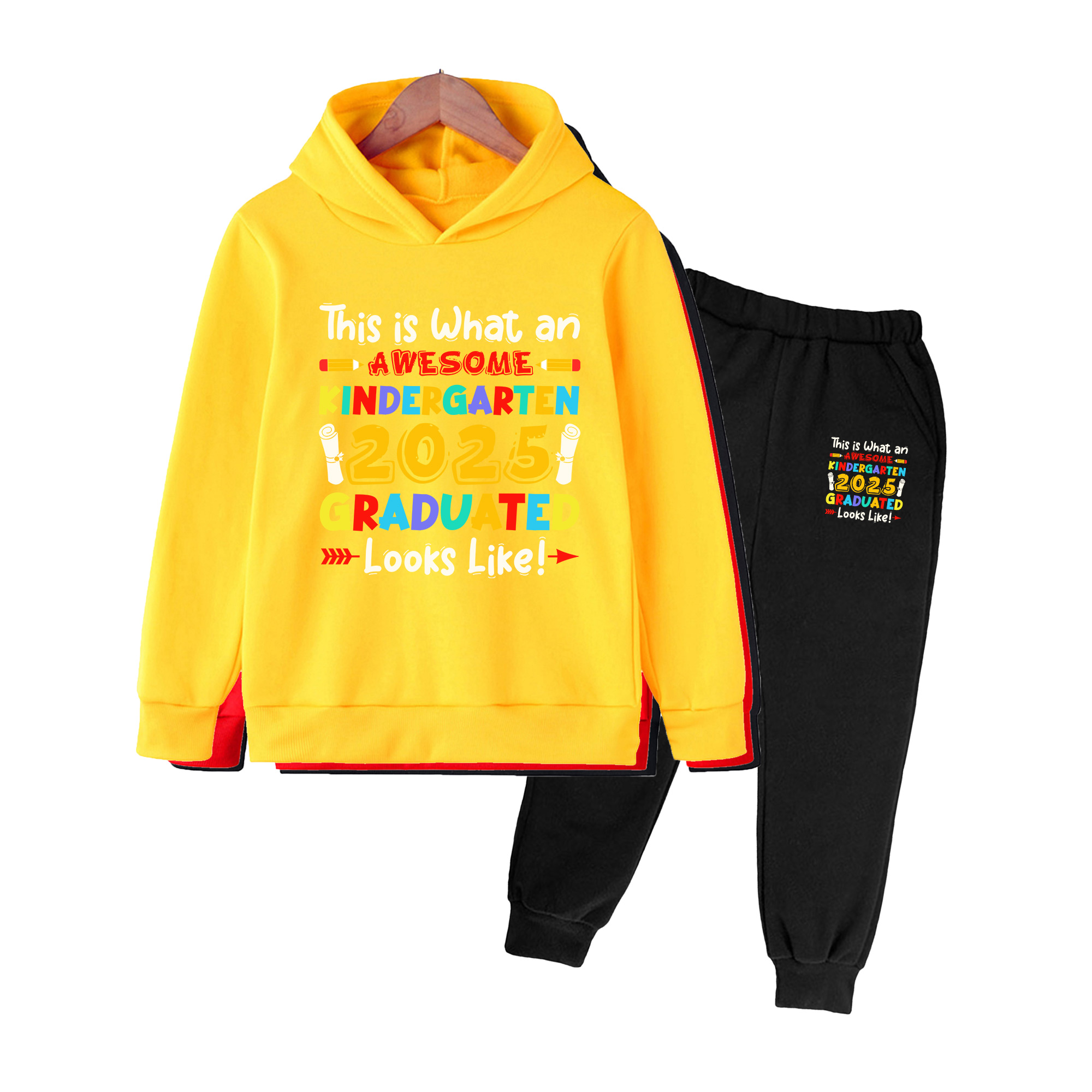 Conjunto Infantil de Moletom e - Winter Clothing Kindergarten avaliação e preço