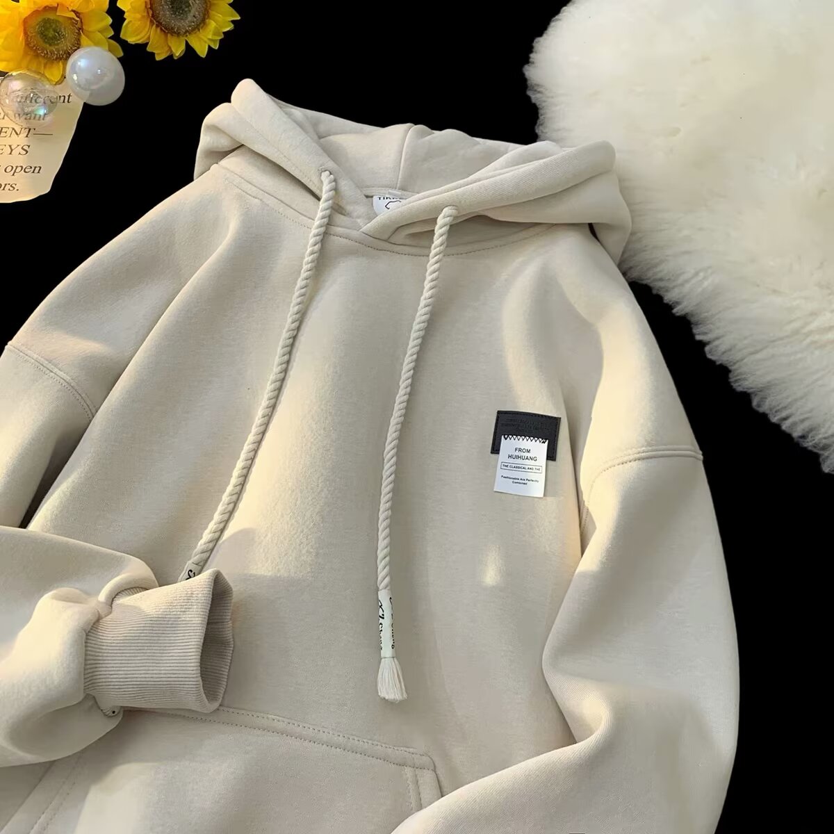 Homens com capuz moda roupas p - Winter Clothing Label avaliação e preço