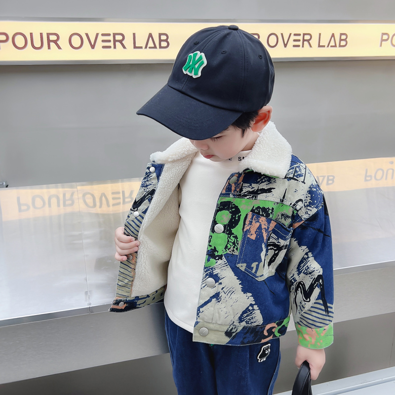 Crianças bebê quente denim jaq - Winter Clothing Activities For Toddlers avaliação e preço