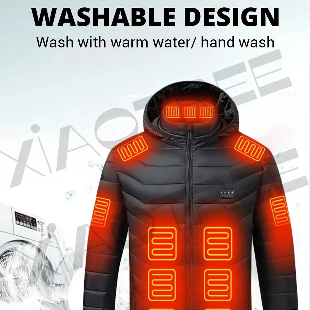 28 áreas jaqueta de aqueciment - Warm Winter Clothing avaliação e preço