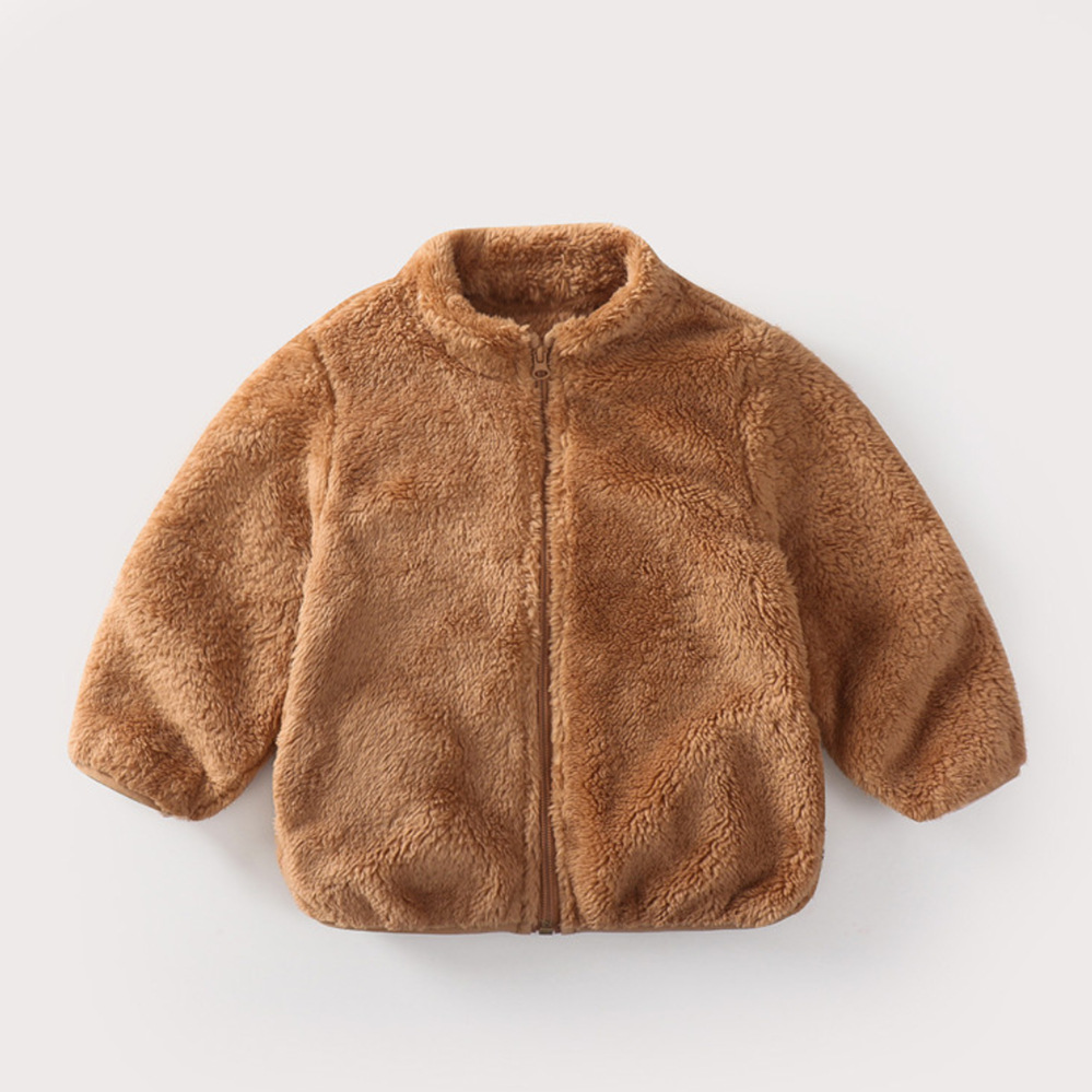 Casaco de Pelúcia Infantil Uni - Winter Clothing Toddler avaliação e preço
