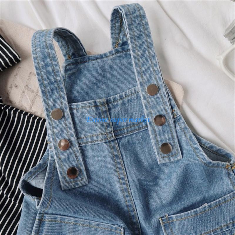 090B Macacão jeans elegante pa - Winter Clothing Activities For Toddlers avaliação e preço
