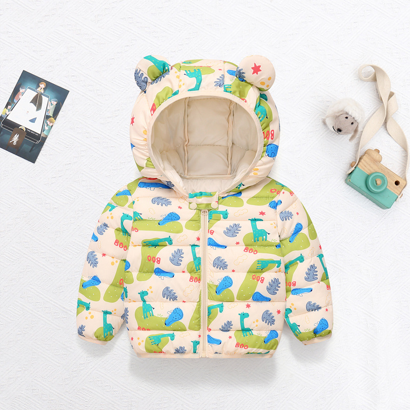 Casaco de algodão infantil, ja - Winter Clothing Toddler avaliação e preço
