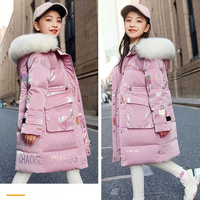 5 to14 anos meninas jaqueta de - Winter Clothing Toddler avaliação e preço
