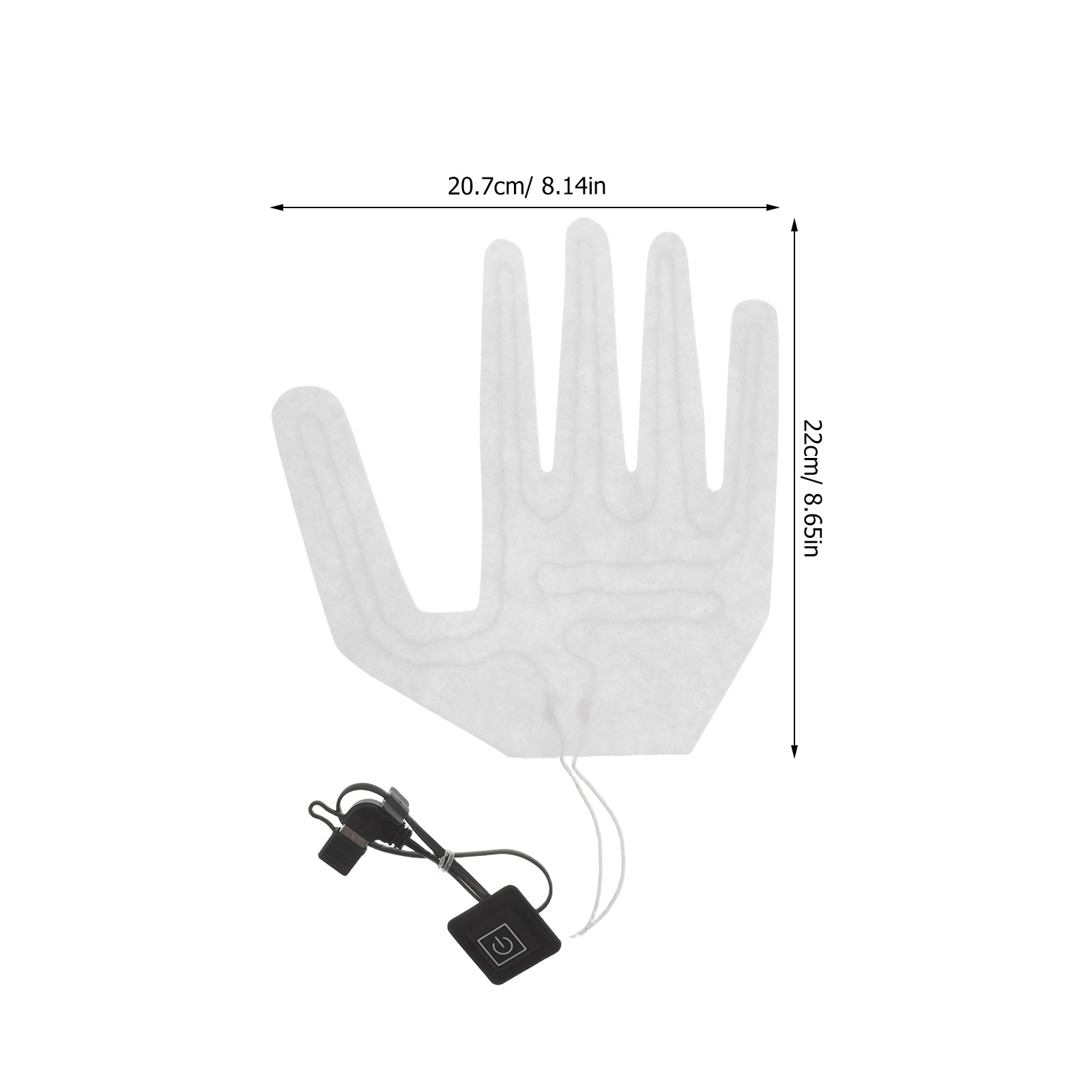 2 Peças de Almofada Térmica pa - Heated Gloves Electric avaliação e preço