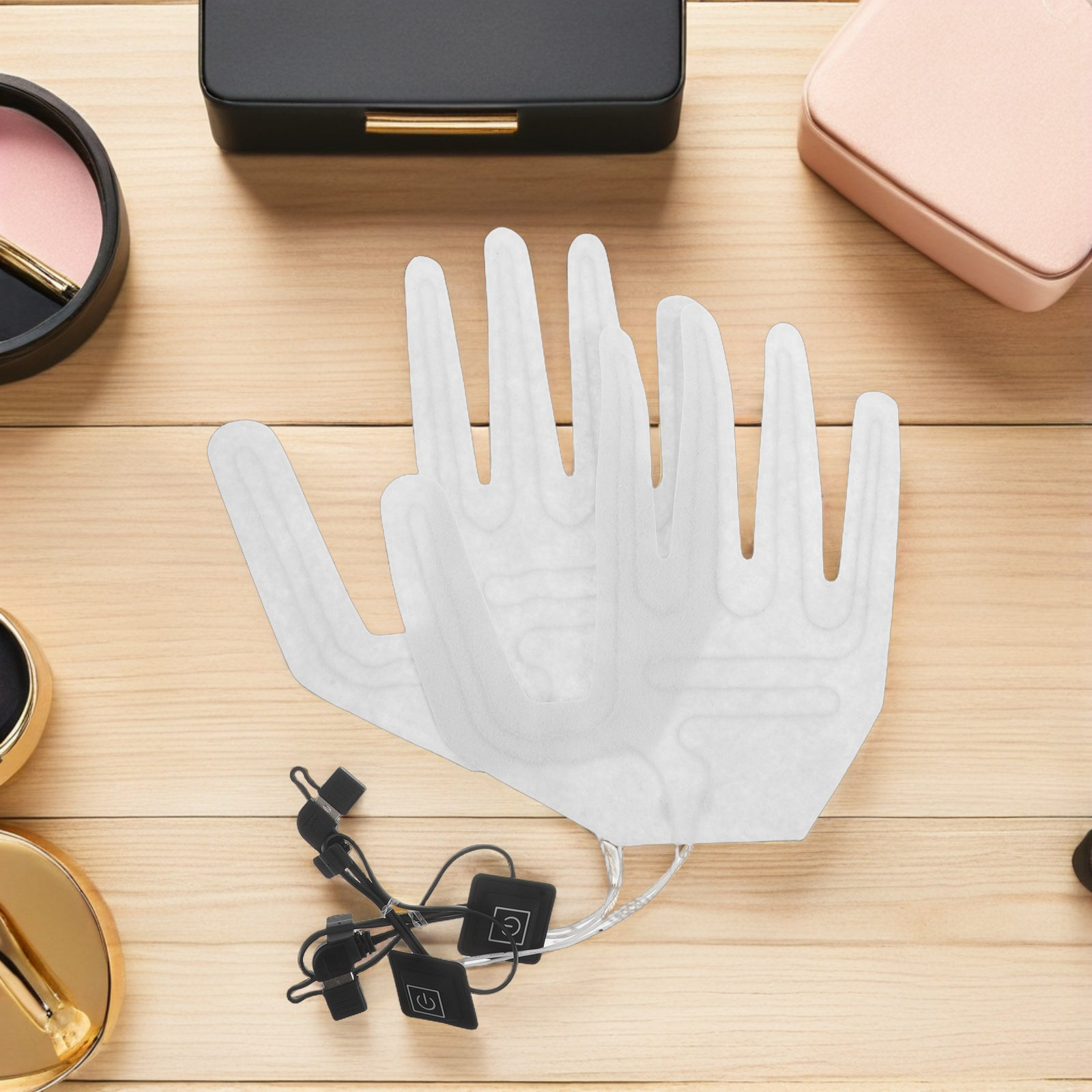 2 Peças de Almofada Térmica pa - Heated Gloves Electric avaliação e preço