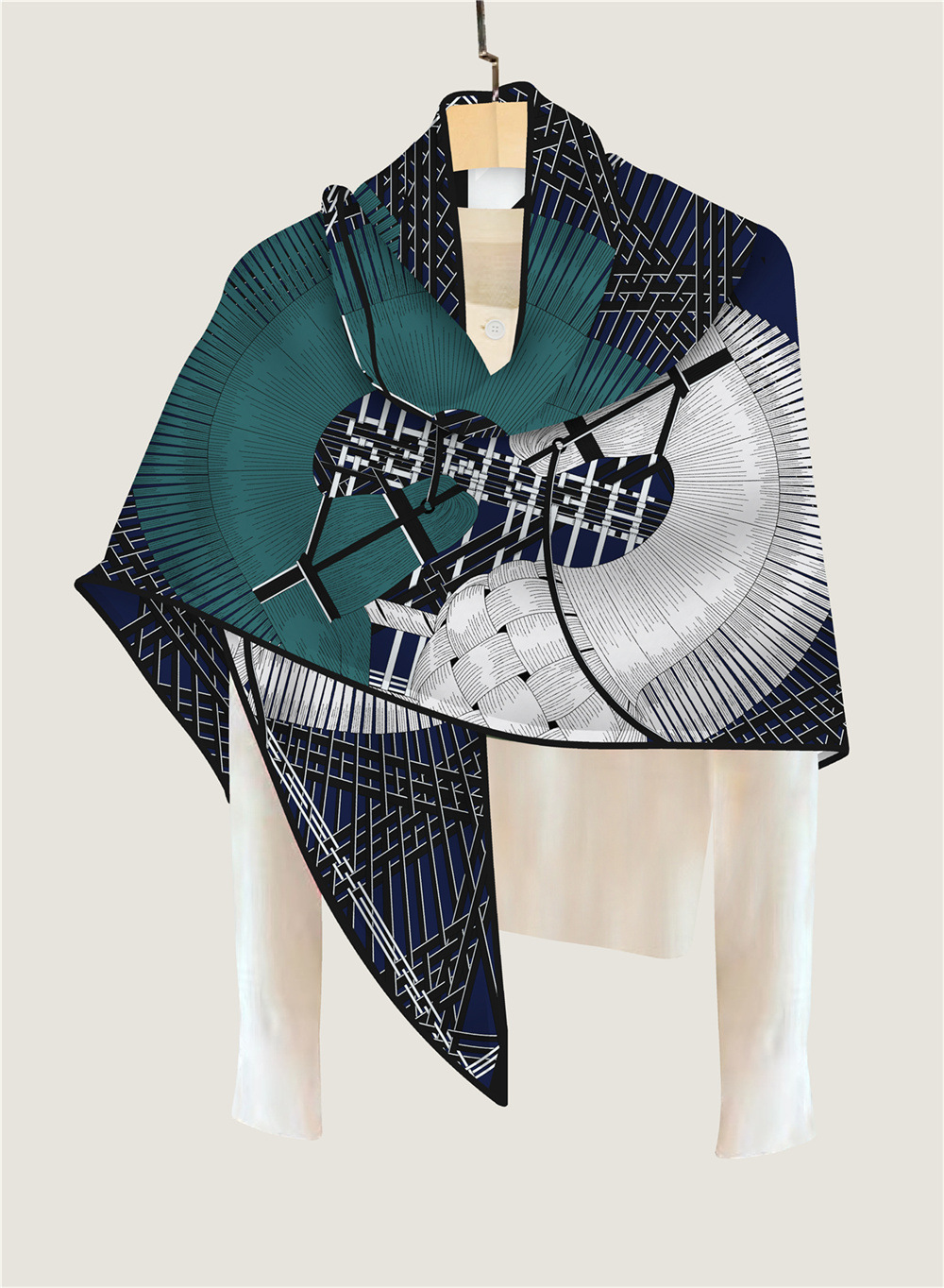 Triângulo xales inverno quente - Warm Winter Clothing avaliação e preço